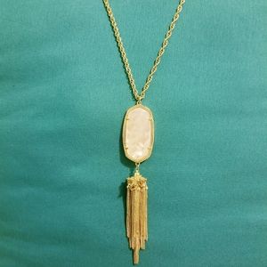 Kendra Scott Rayne Ivory Pearl Necklace